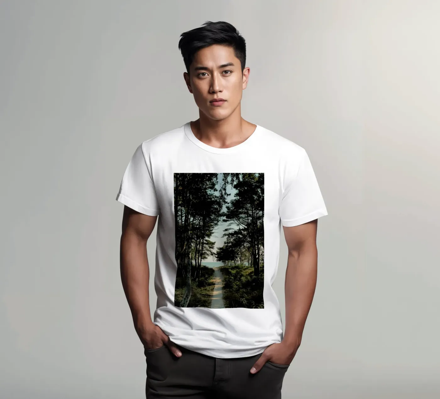 Beach Path t-shirt da Sebastian Hilgetag