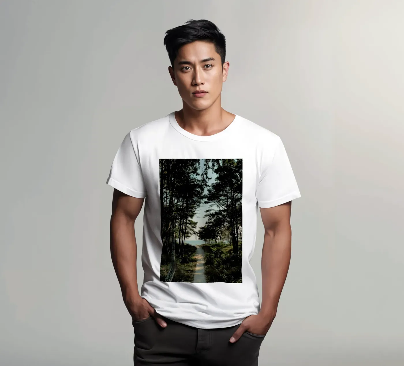 Beach Path t-shirt da Sebastian Hilgetag
