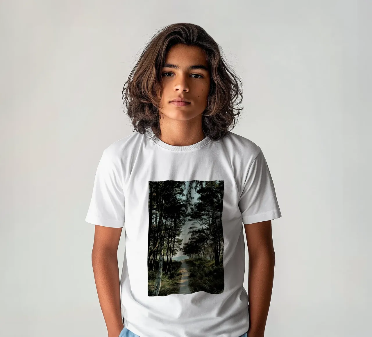 Beach Path t-shirt bambini da Sebastian Hilgetag