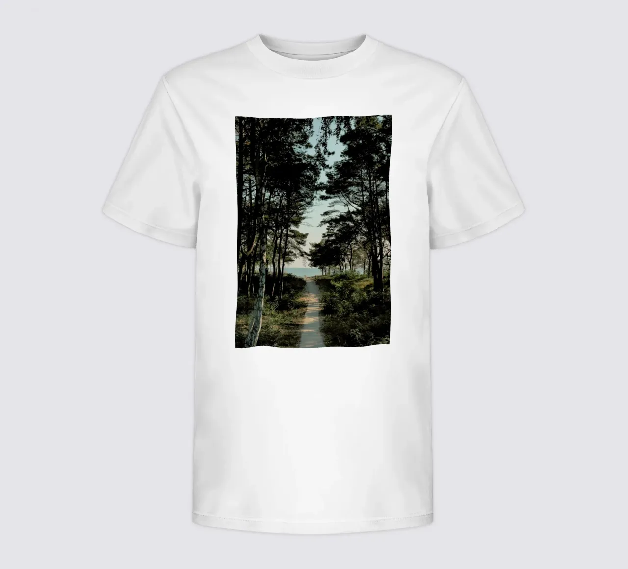 Beach Path t-shirt bambini da Sebastian Hilgetag
