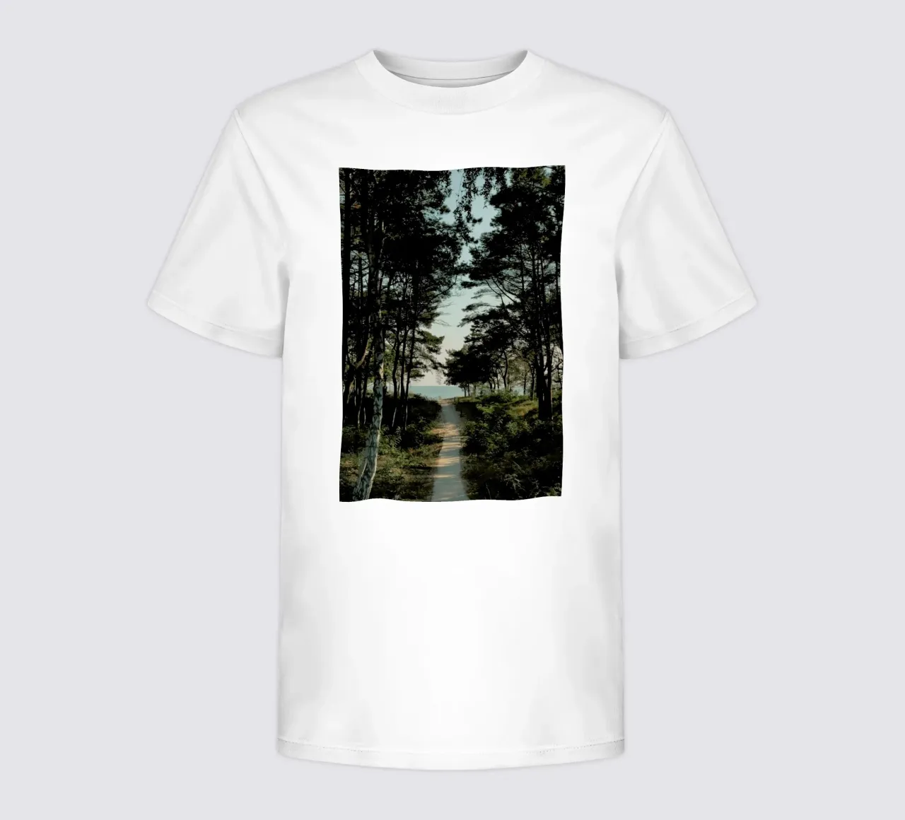 Beach Path t-shirt bambini da Sebastian Hilgetag