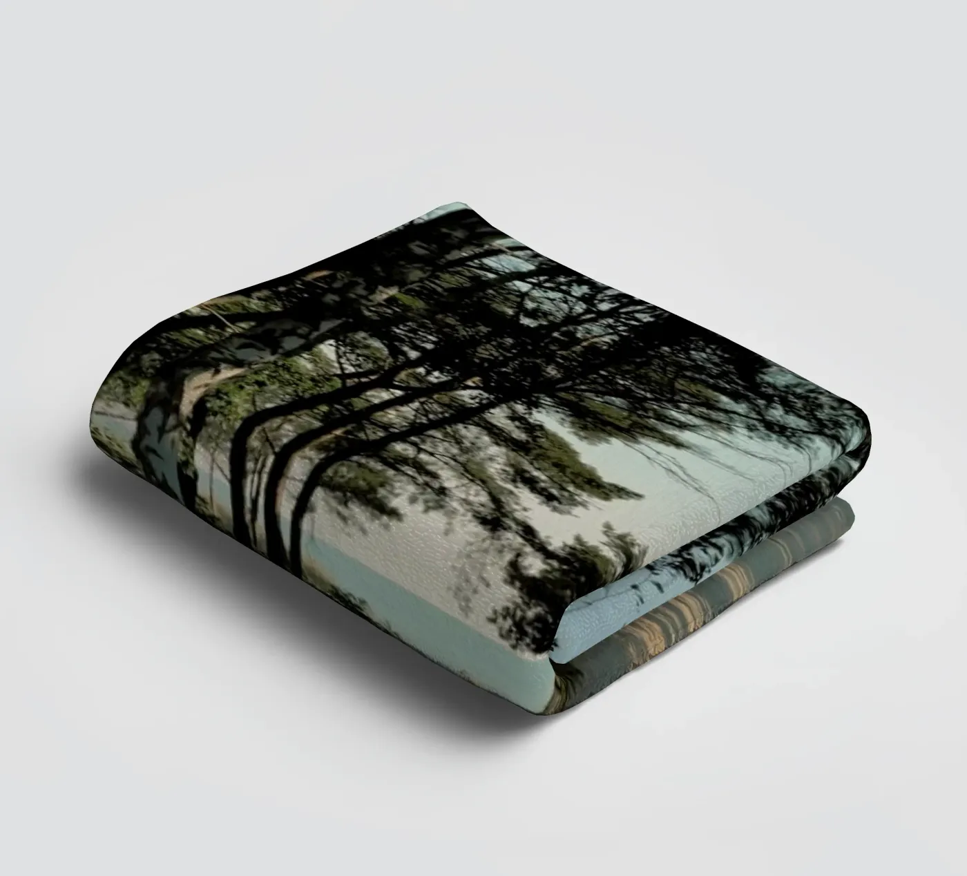 Beach Path towel by Sebastian Hilgetag