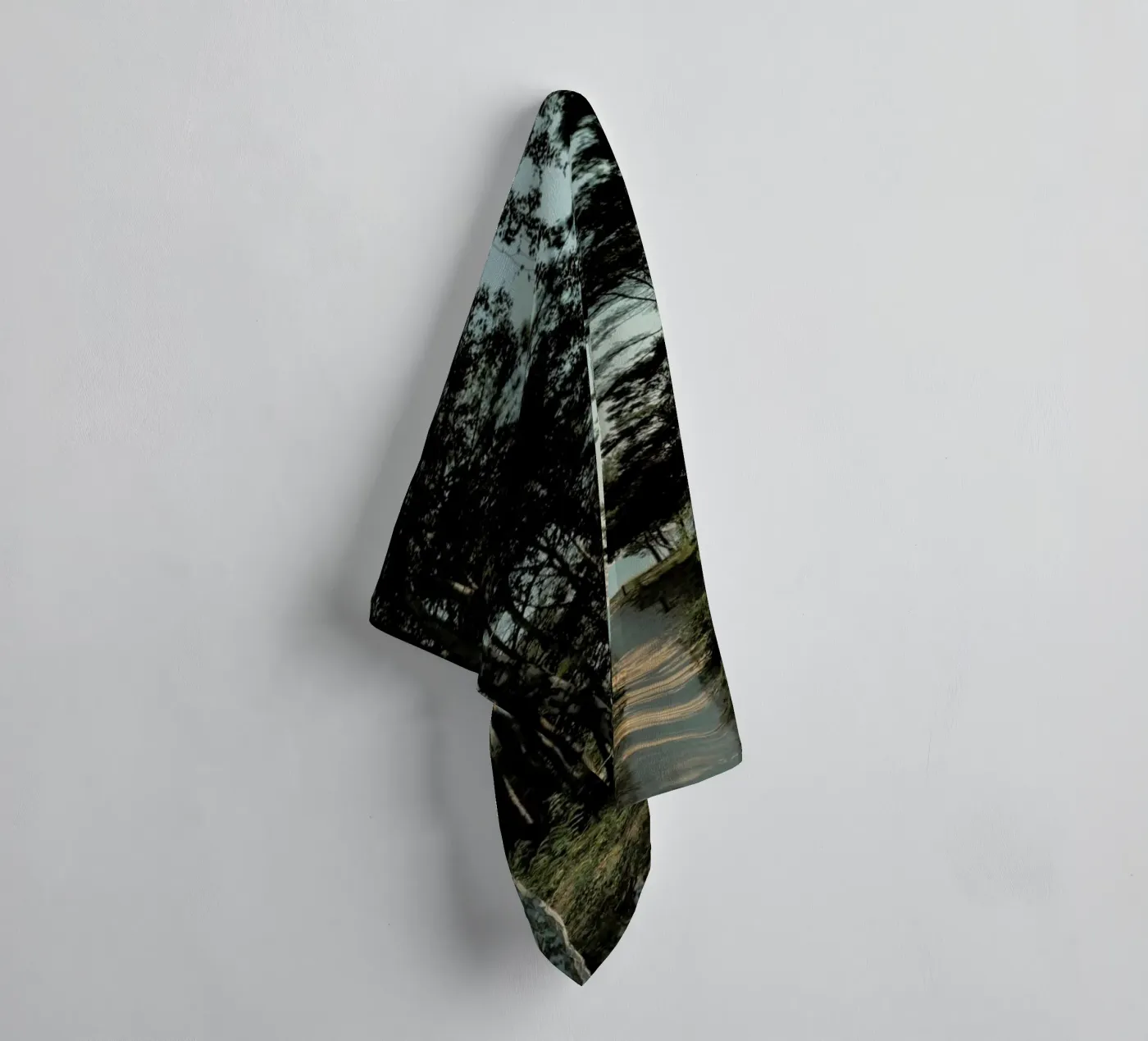 Beach Path asciugamano da bagno da Sebastian Hilgetag