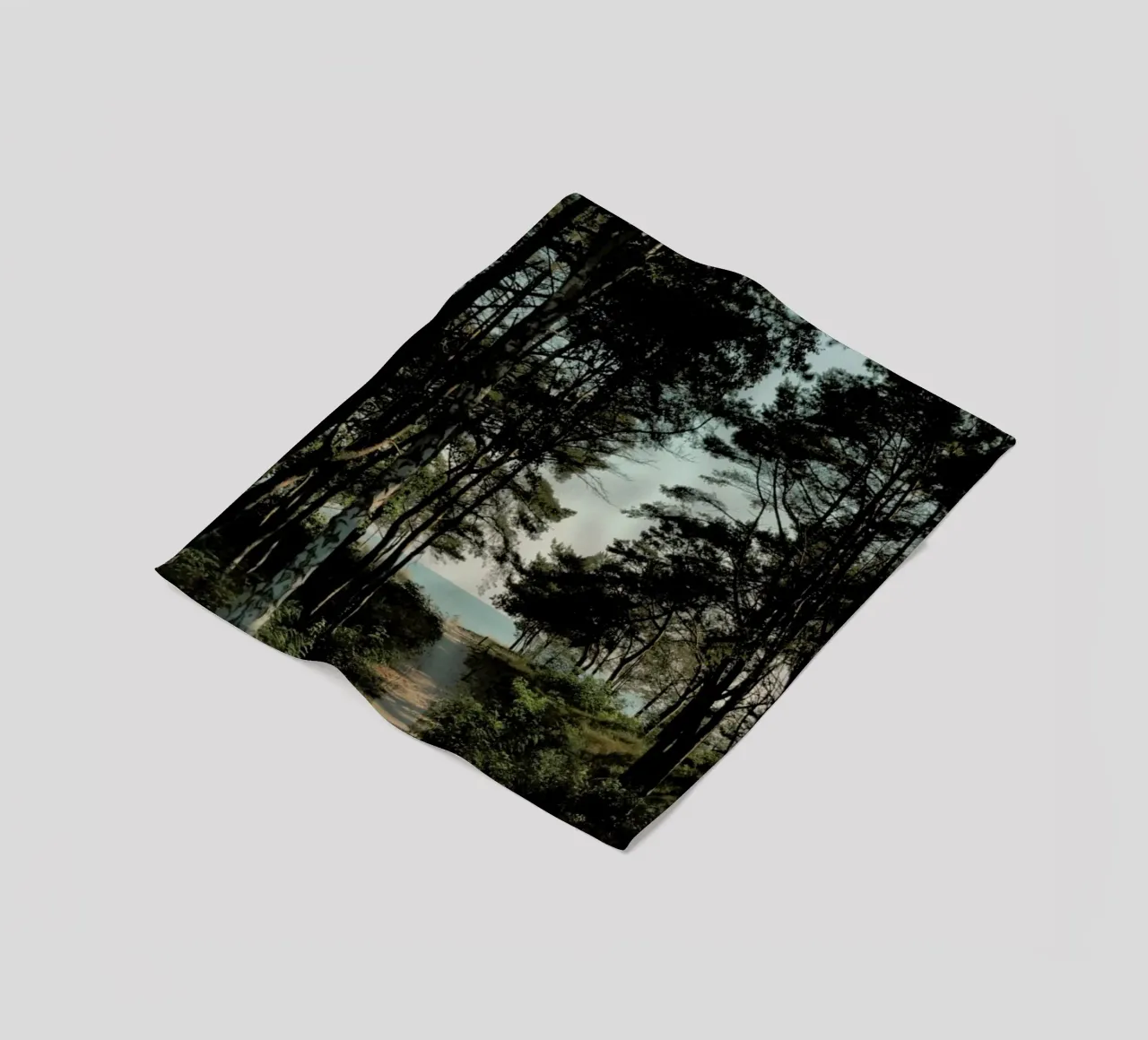 Beach Path plaid polaire de Sebastian Hilgetag