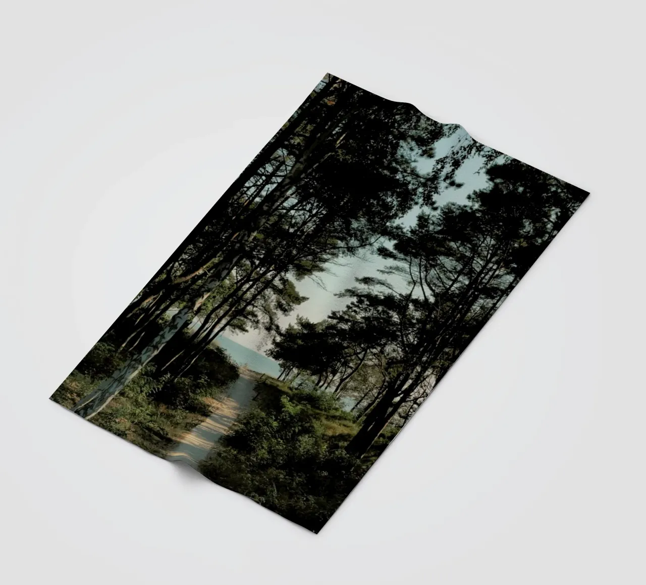 Beach Path plaid polaire de Sebastian Hilgetag