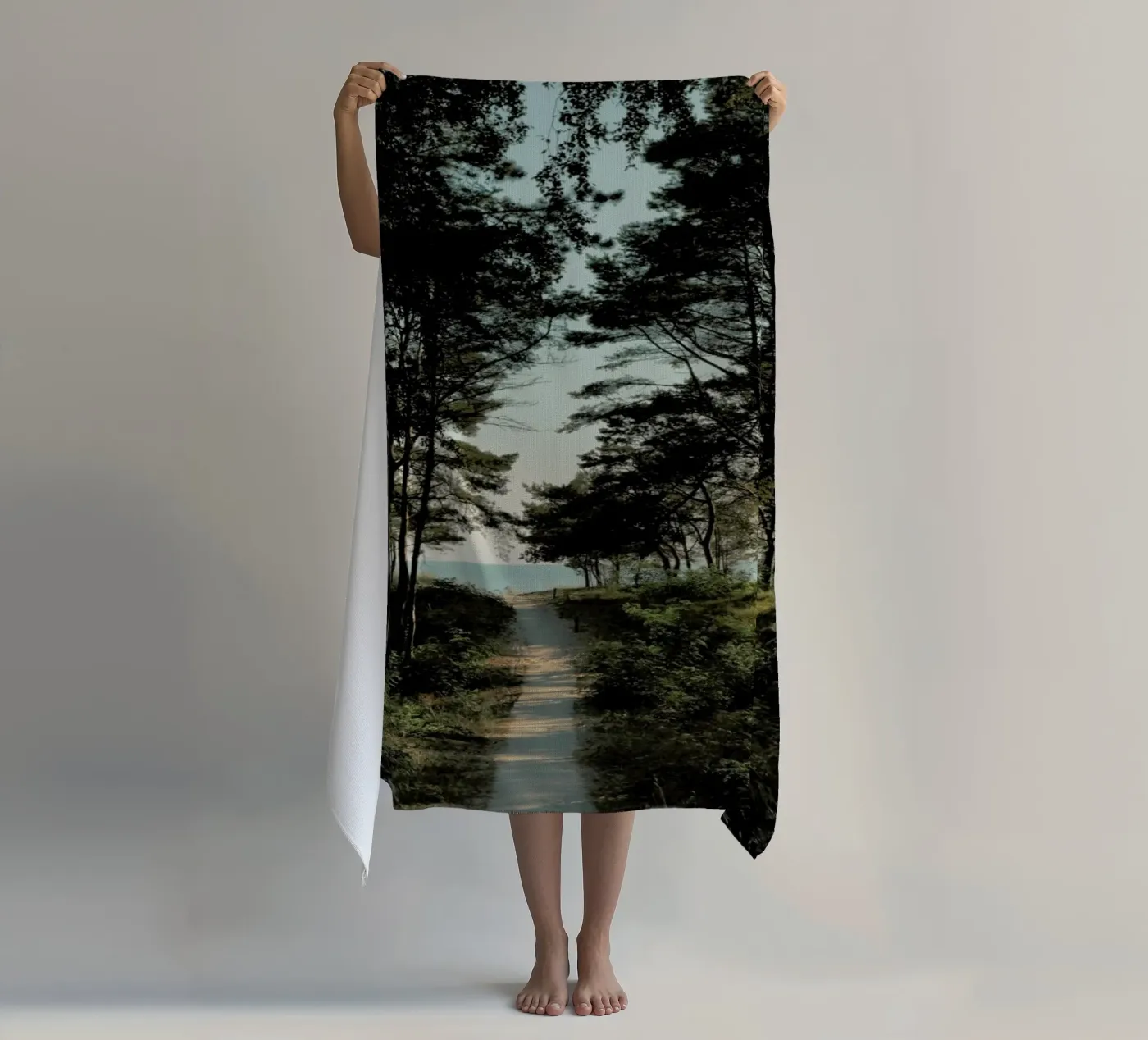 Beach Path strandhanddoek van Sebastian Hilgetag