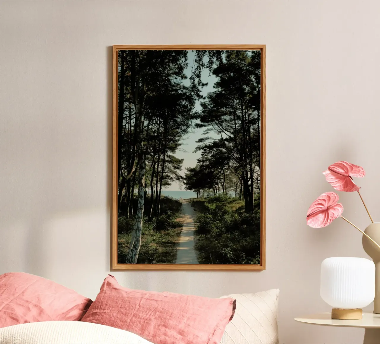 Beach Path pannello forex da Sebastian Hilgetag