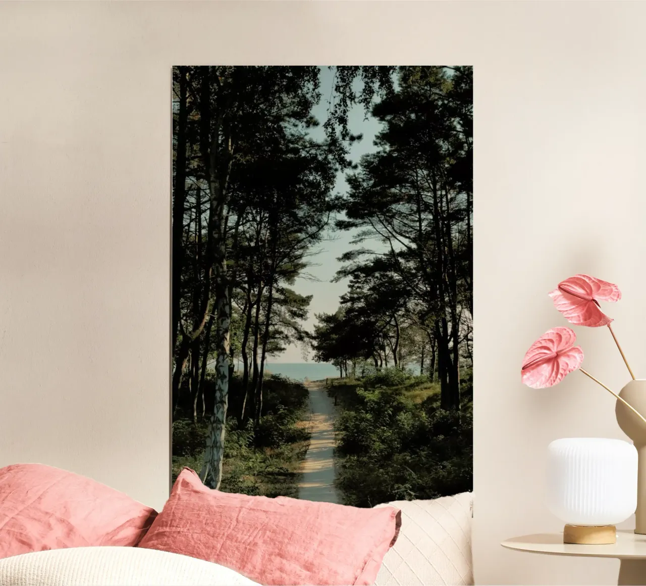 Beach Path poster by Sebastian Hilgetag