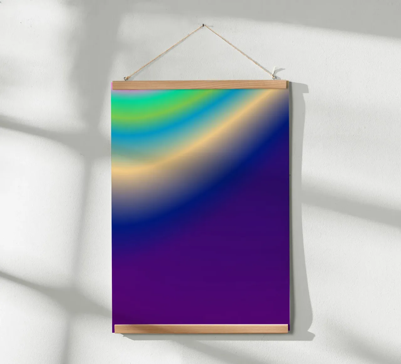 RUMI'S STILL ALIVE IN OUR HEARTS poster con telaio in alluminio da ÂME LIBRE STUDIO