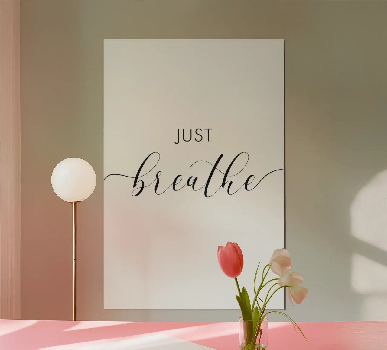 Respirare e basta poster da NouveauPrints