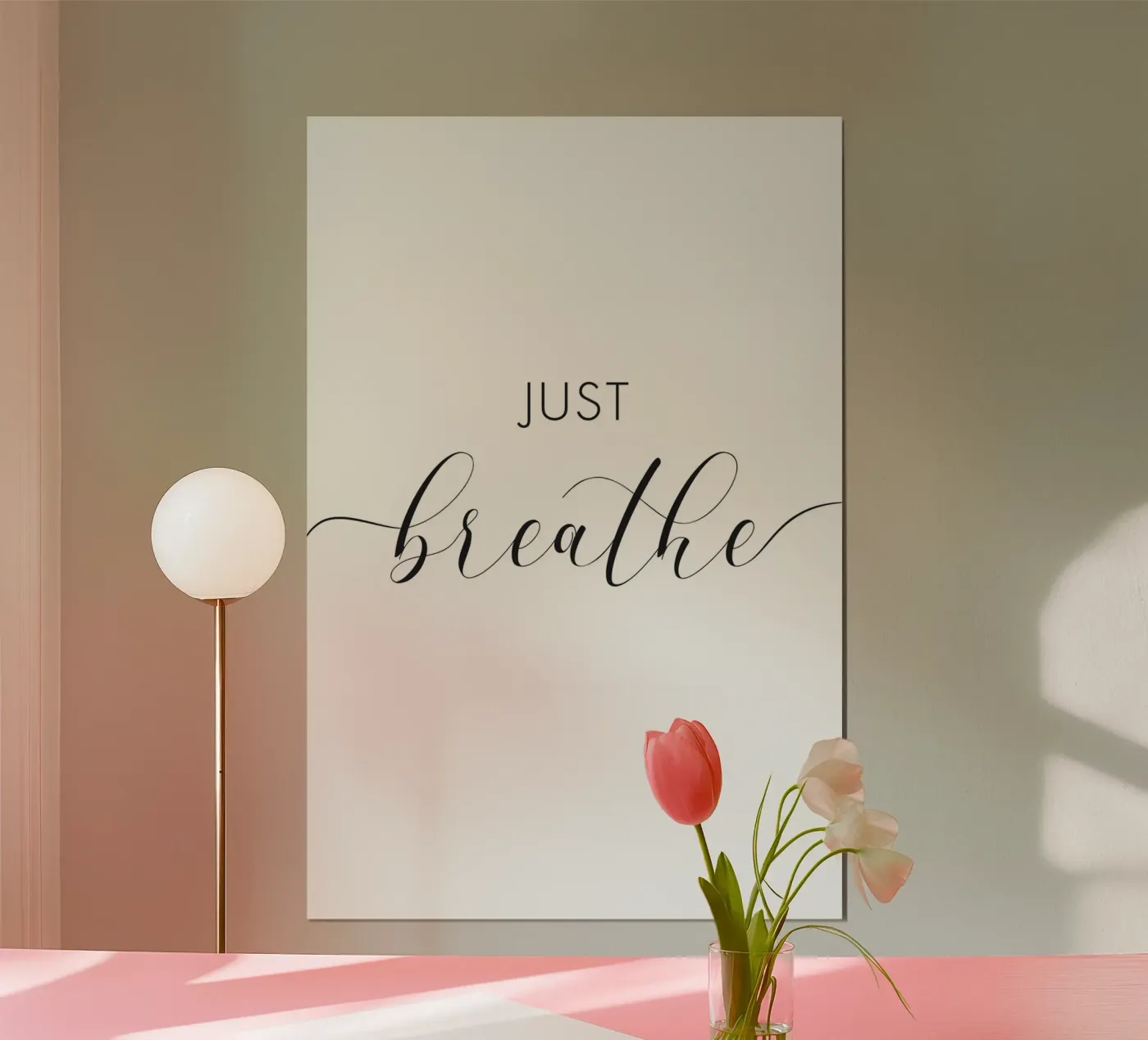 Respirare e basta poster da NouveauPrints