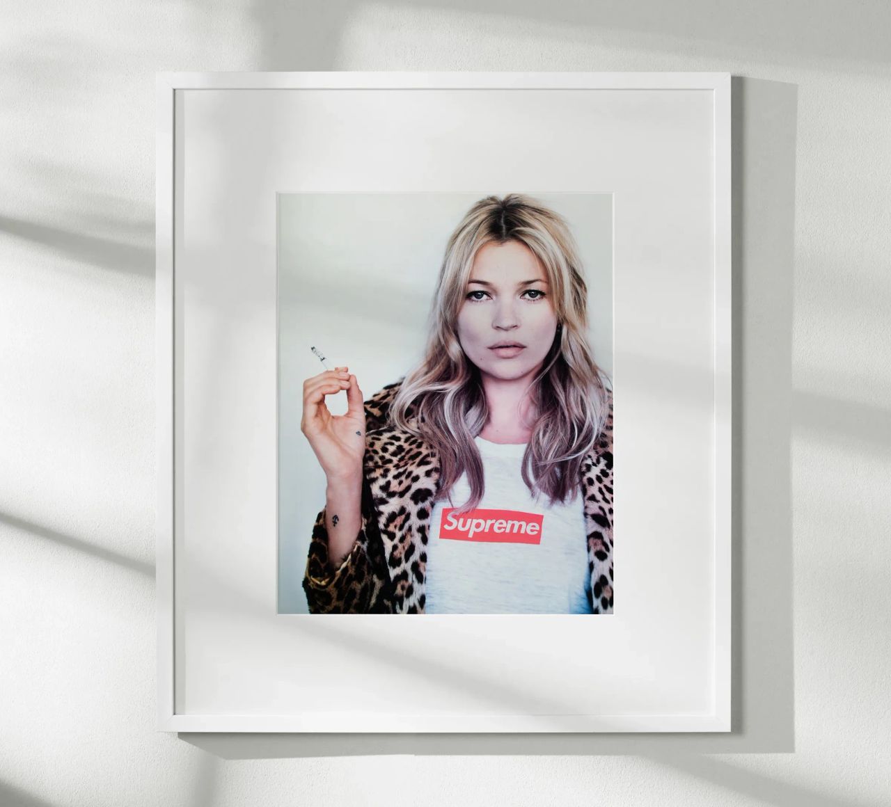 Woman Smoking poster by ASHLEY SHOP