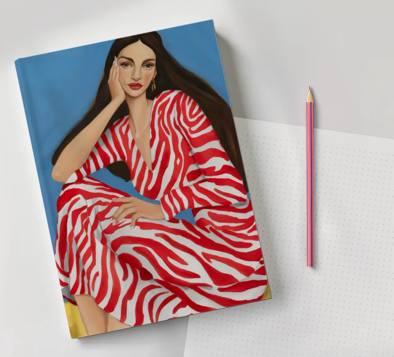 Wild Stripes Allure notebook by Aurora Muse