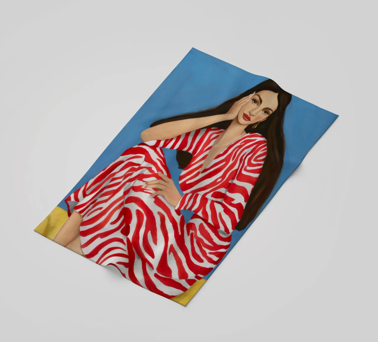 Allure a strisce selvagge telo mare da Aurora Muse