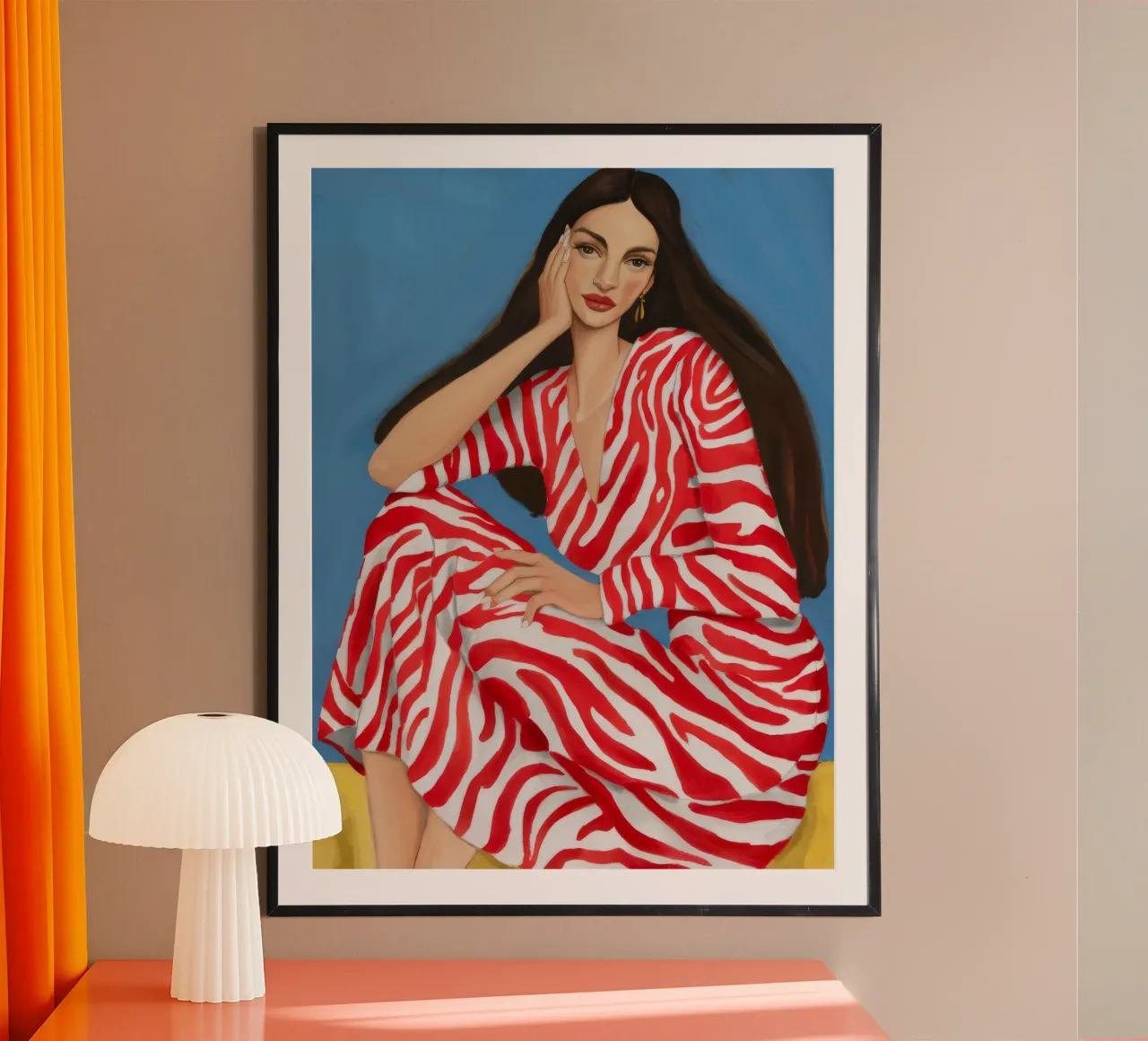 Wild Stripes Allure poster by Aurora Muse