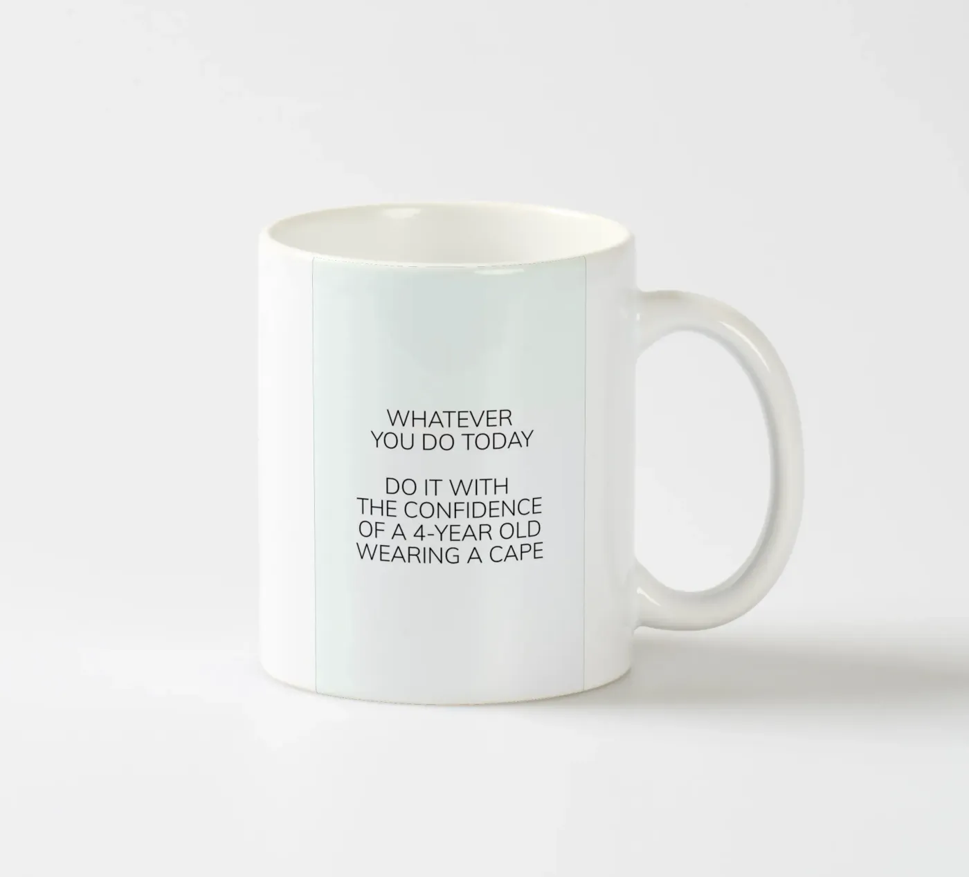 Confidence ceramic mug by Studio One