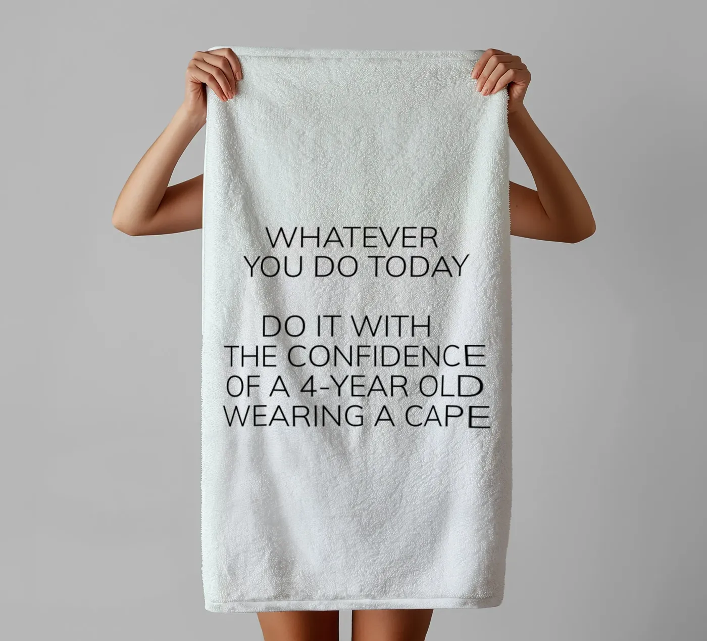 Confidence towel by Studio One