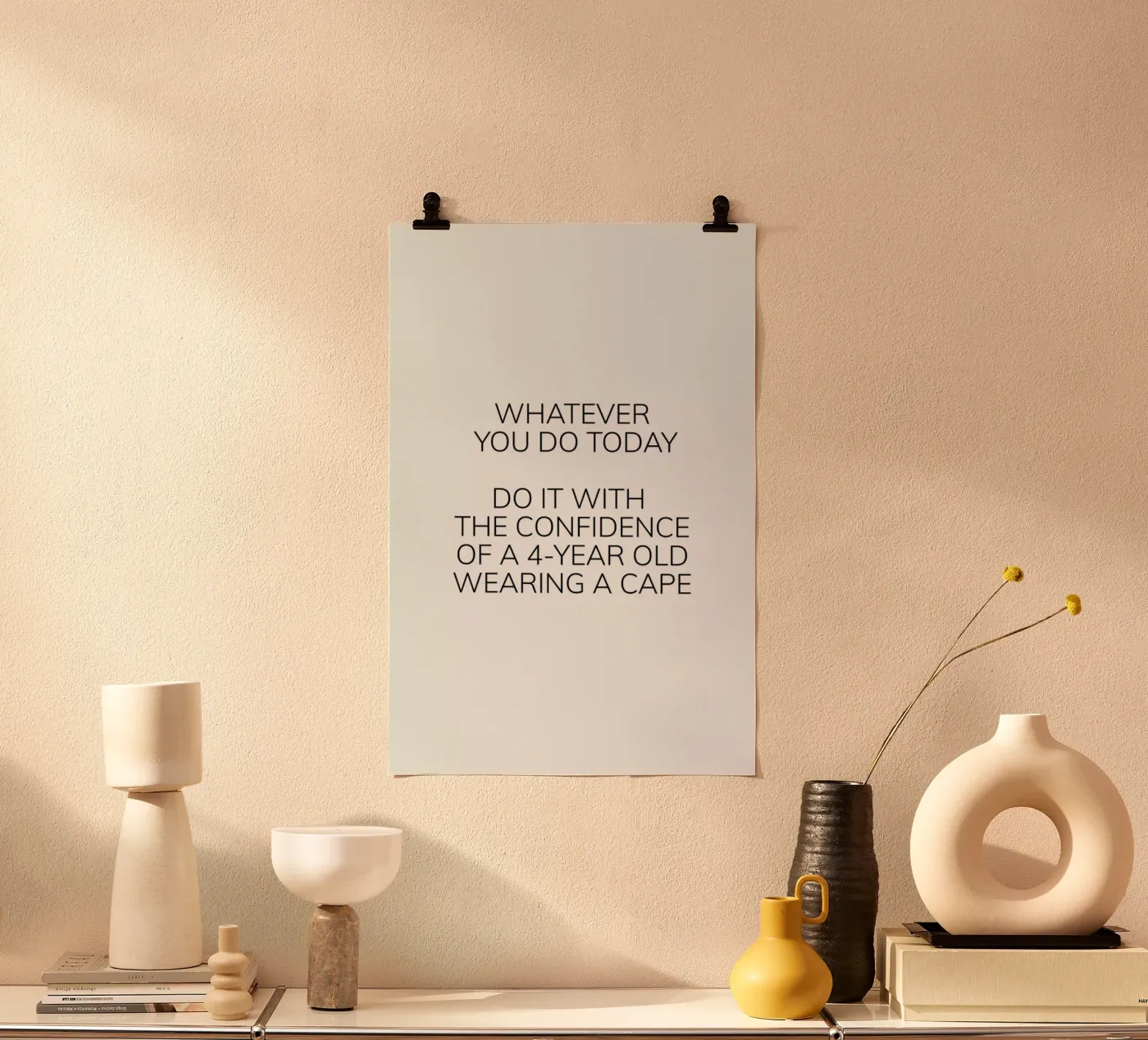 Confidence poster van Studio One