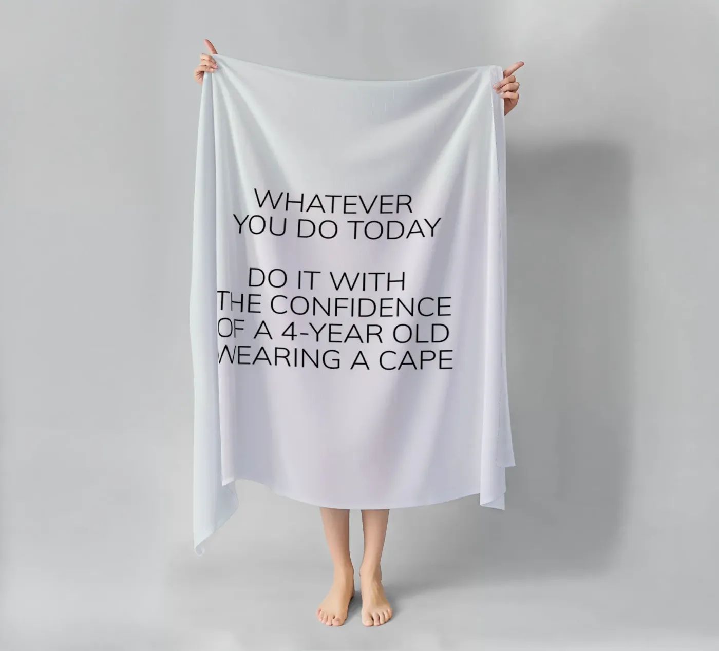 Confidence beach towel by Studio One