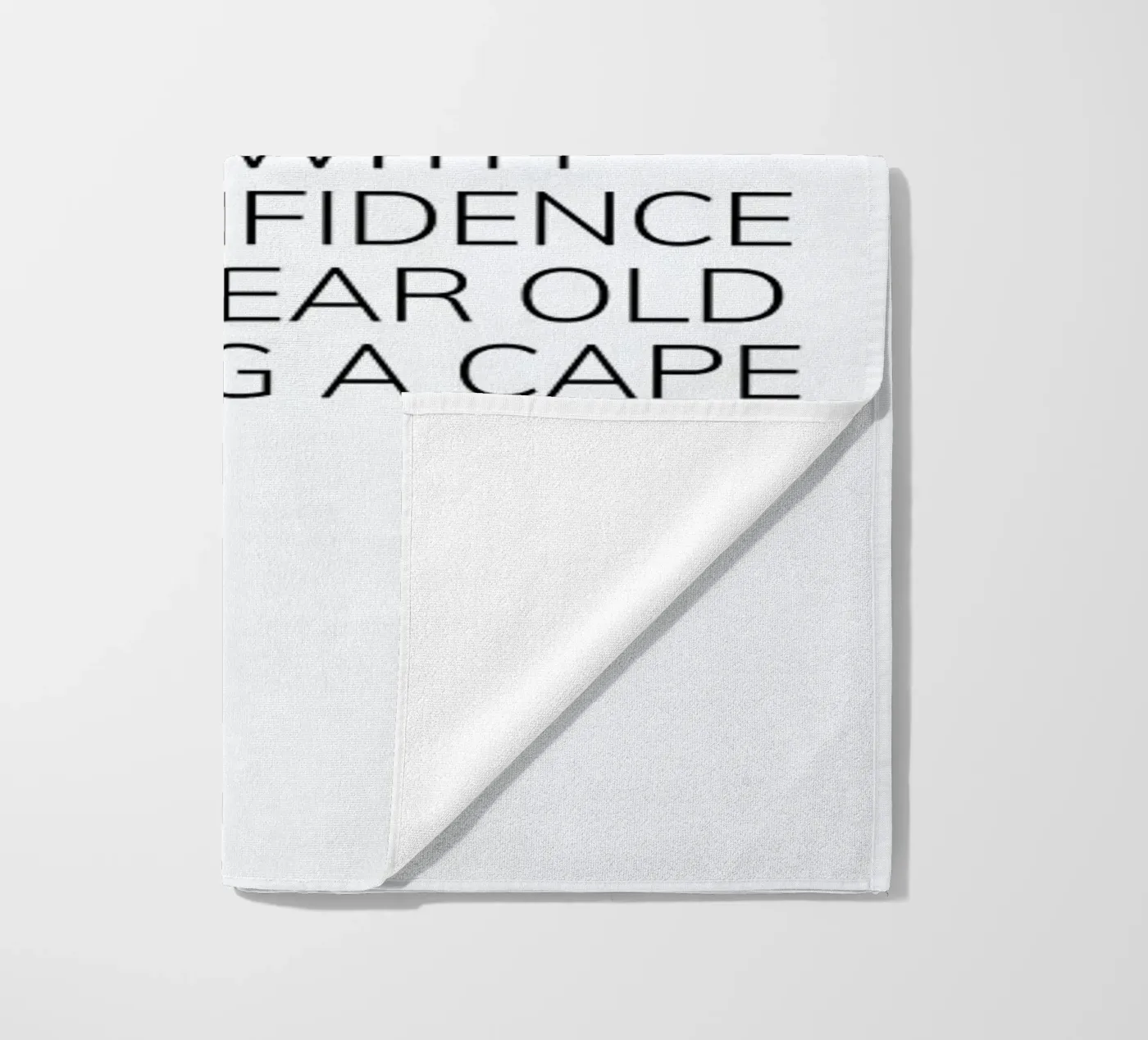 Confidence beach towel by Studio One