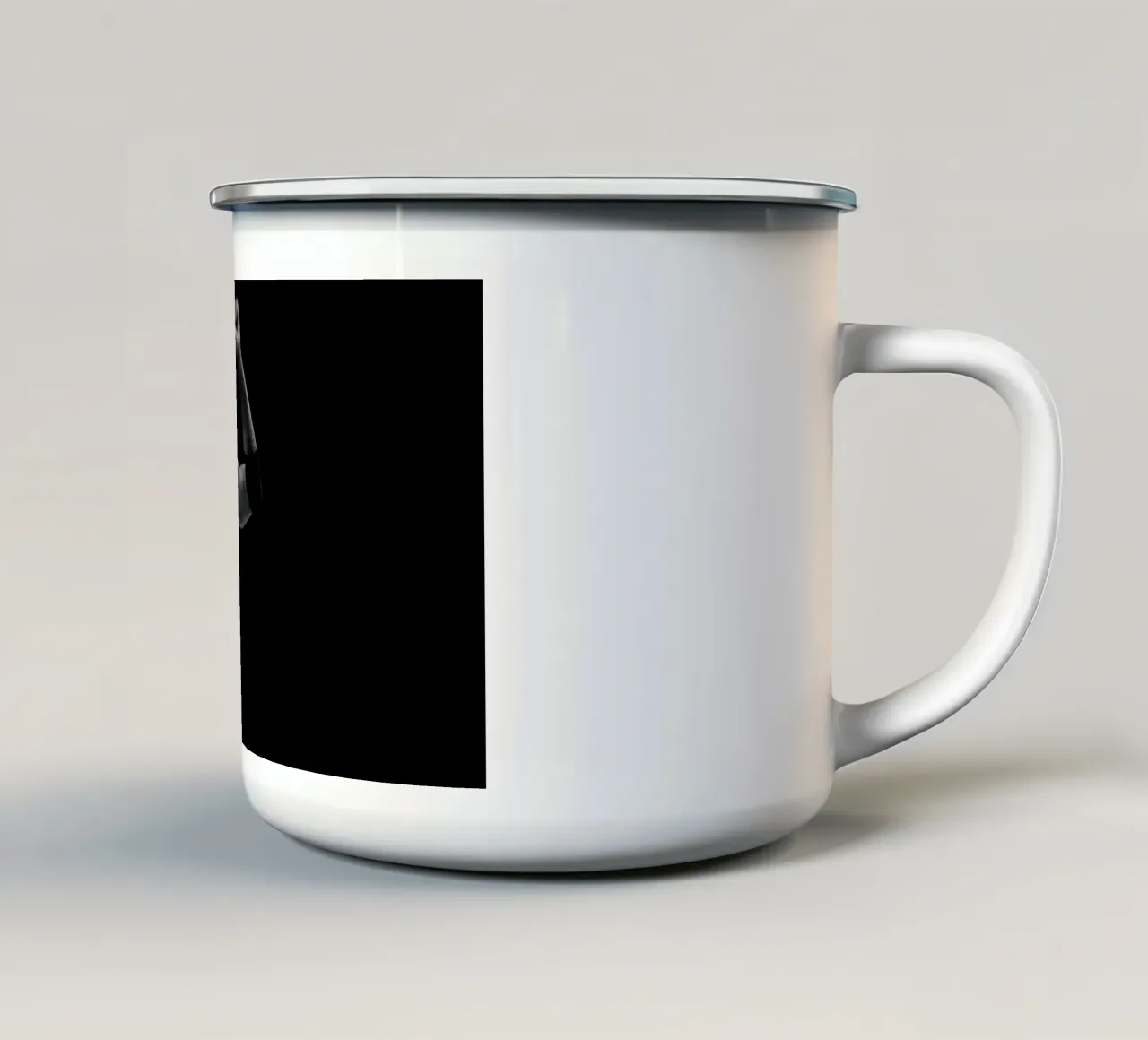 Michael Jordan Monochrom tazza in smalto da elsie Shop