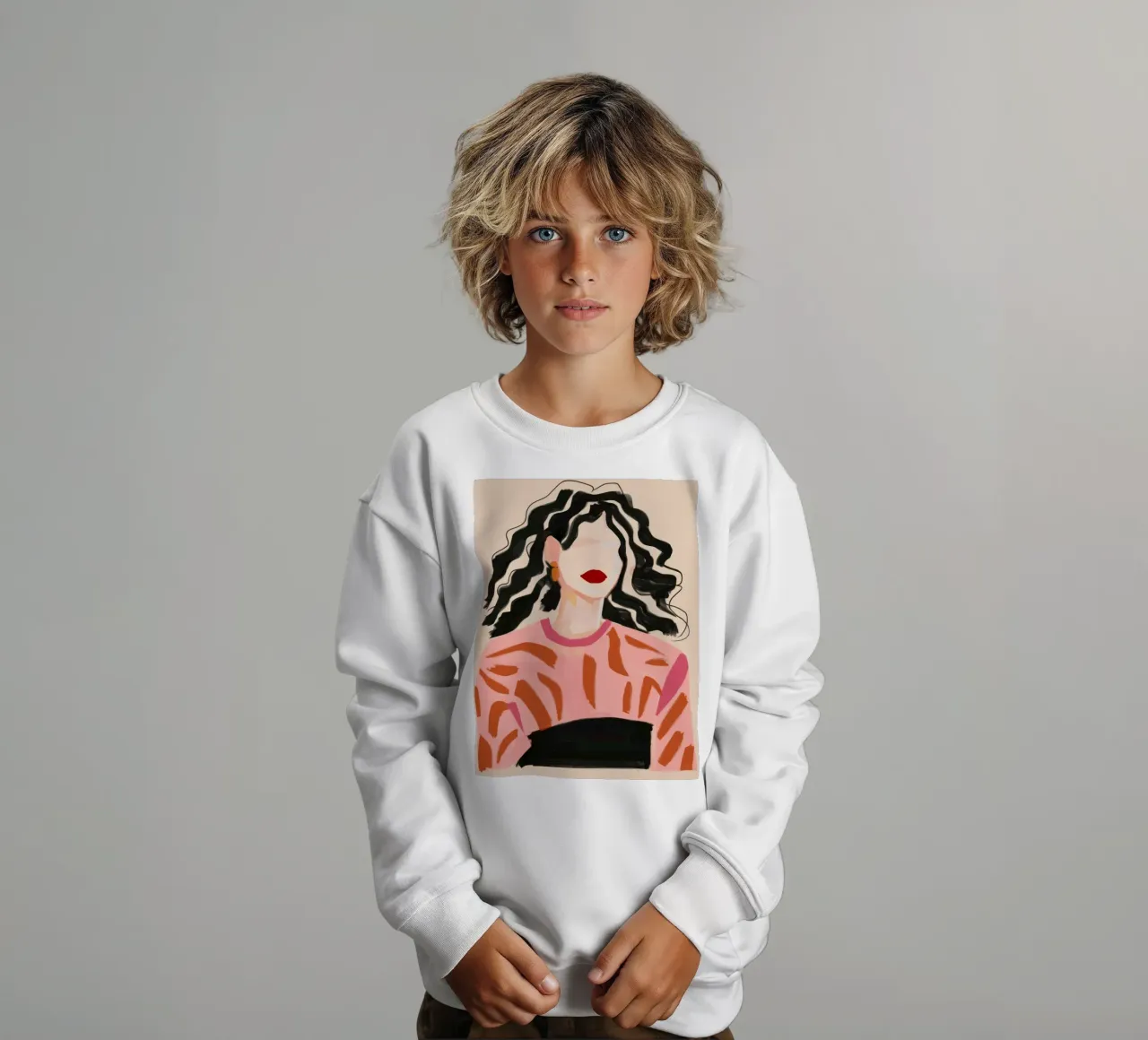 Eco di bellezza astratta felpa bambino da Aurora Muse