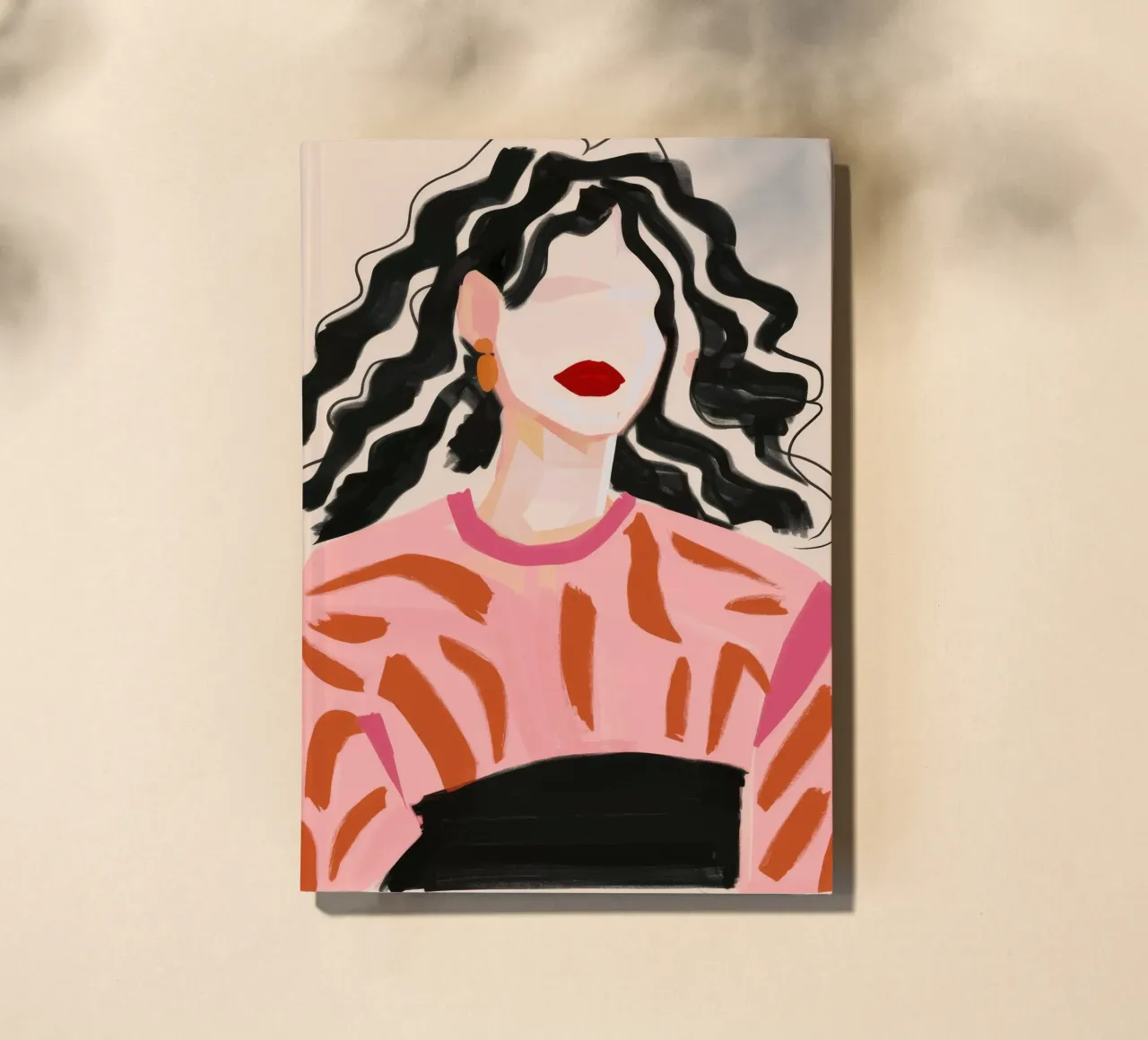Abstract Beauty Echo notebook by Aurora Muse
