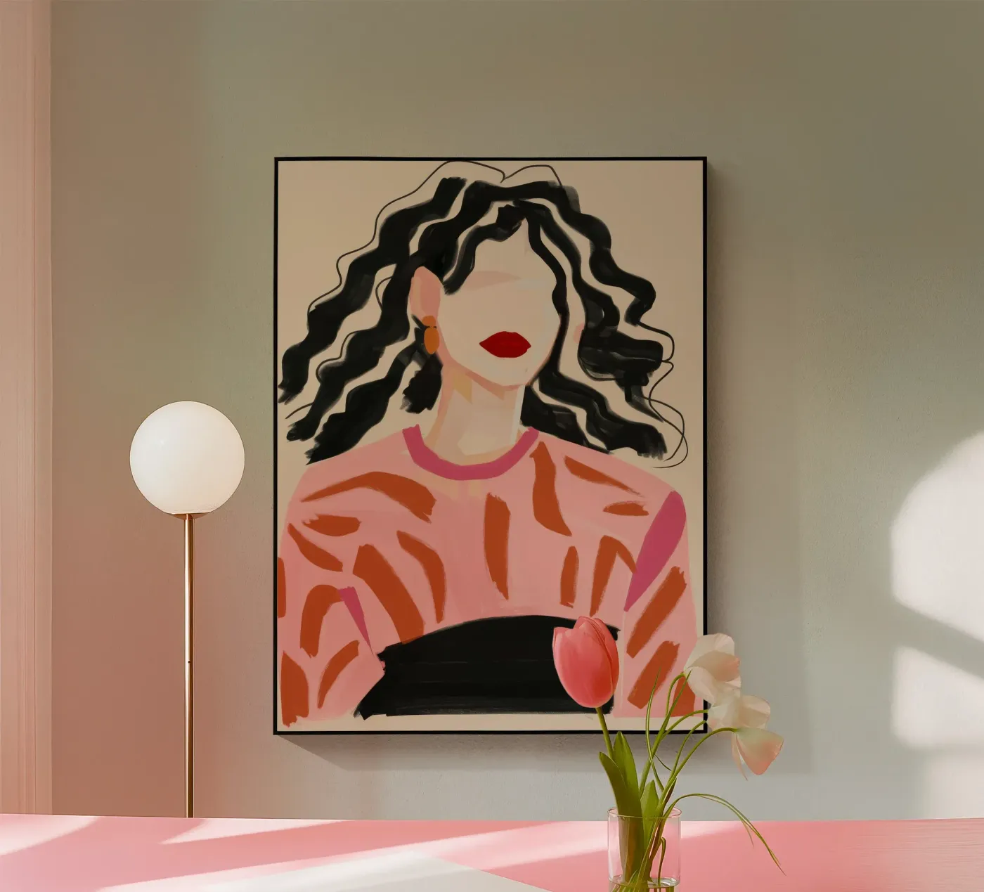 Beauté abstraite Echo plexiglas de Aurora Muse