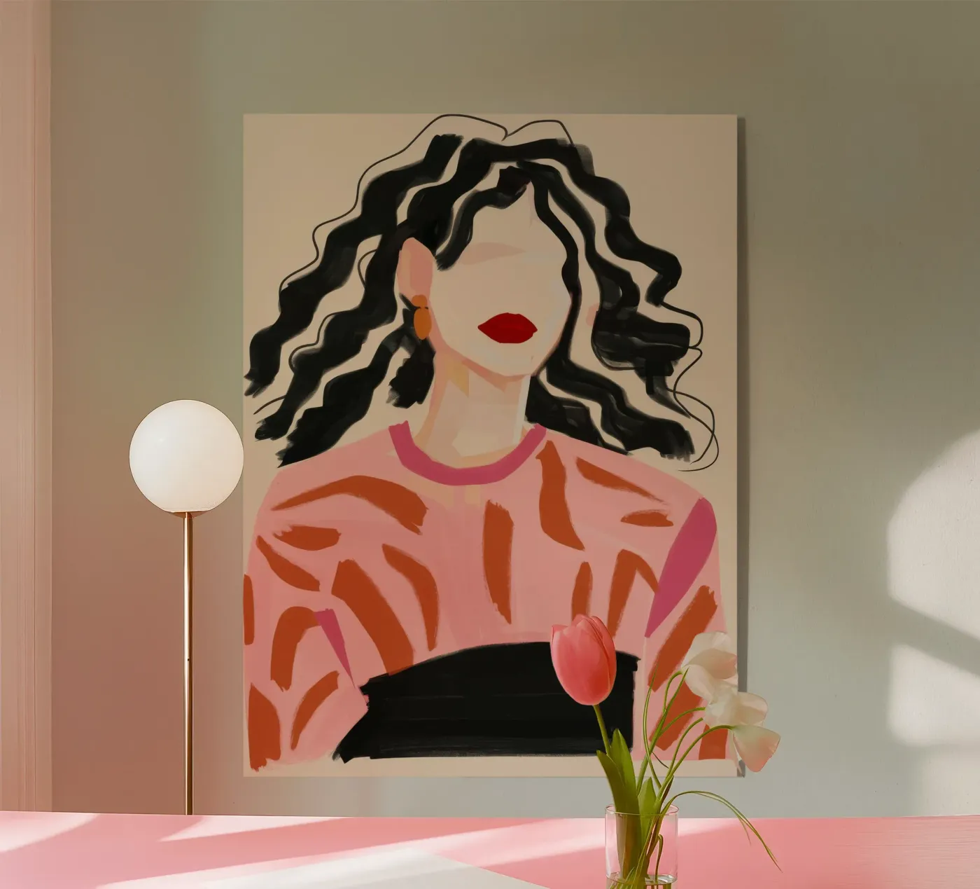 Beauté abstraite Echo plexiglas de Aurora Muse