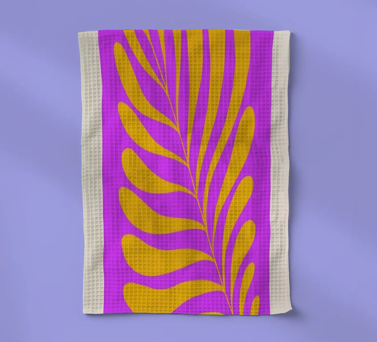 Fern in Purple canovaccio da cucina da Pure