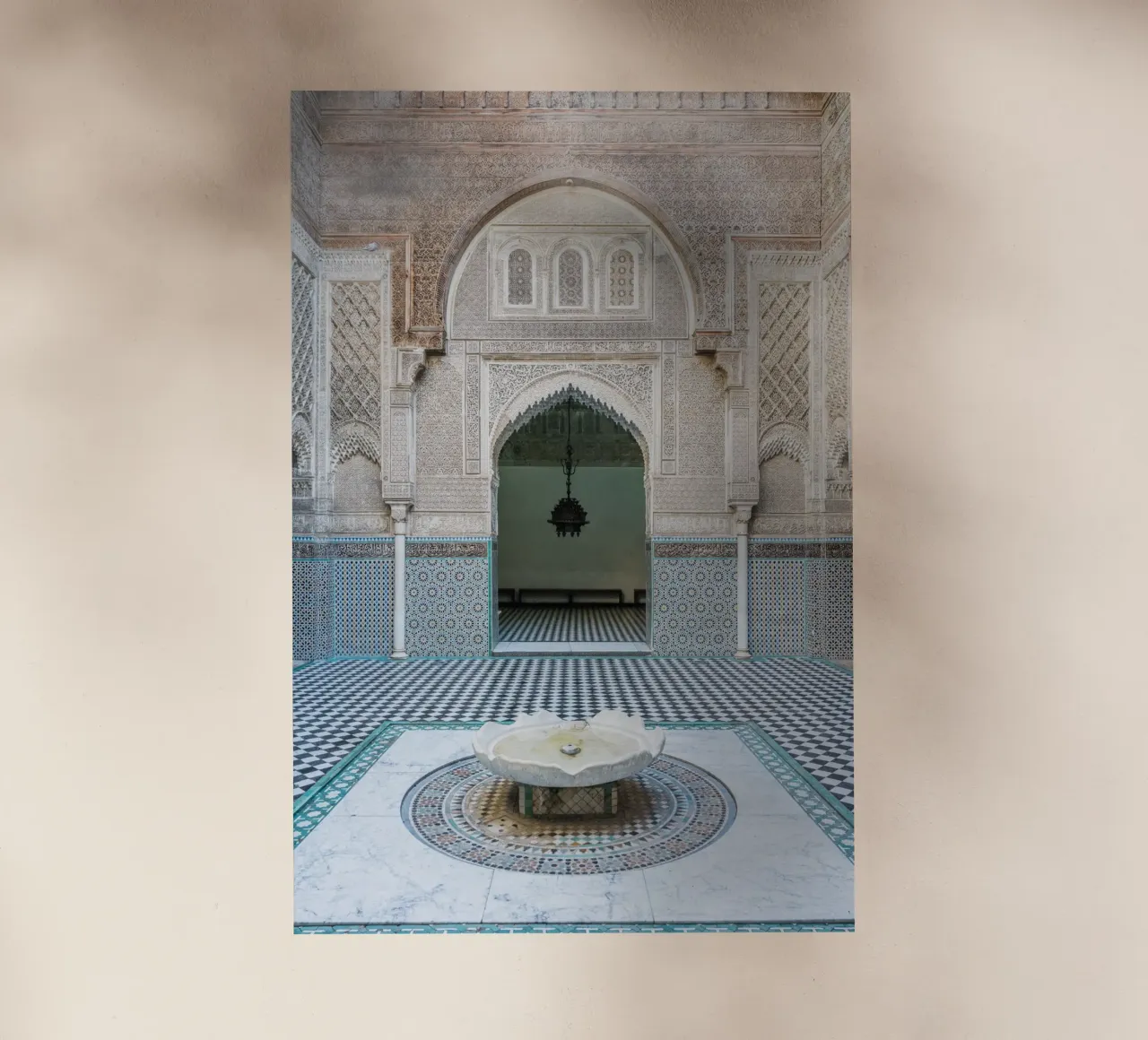 Madrasa in Morocco pellicola backlit da photolovers