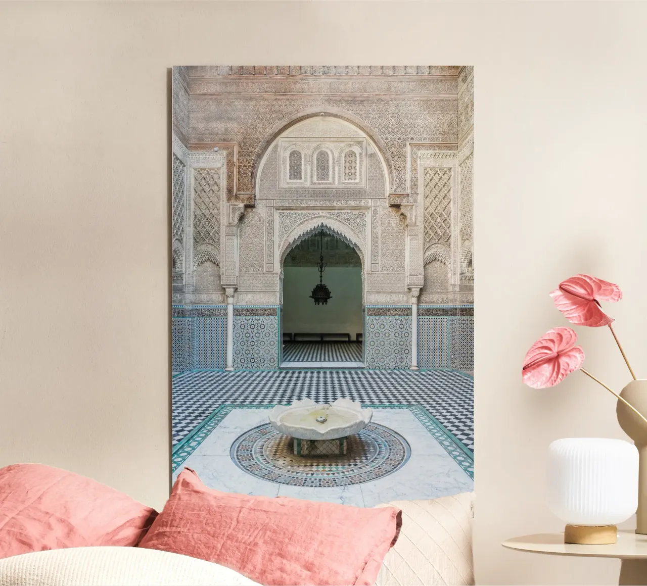 Madrasa in Morocco alluminio dibond da photolovers