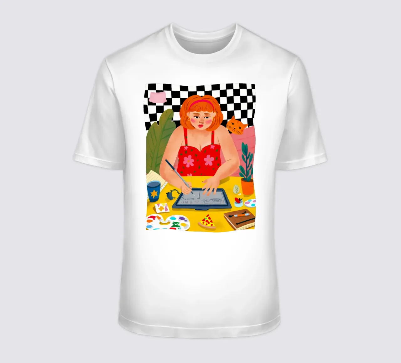 Studio creativo Bloom t-shirt da Aurora Muse