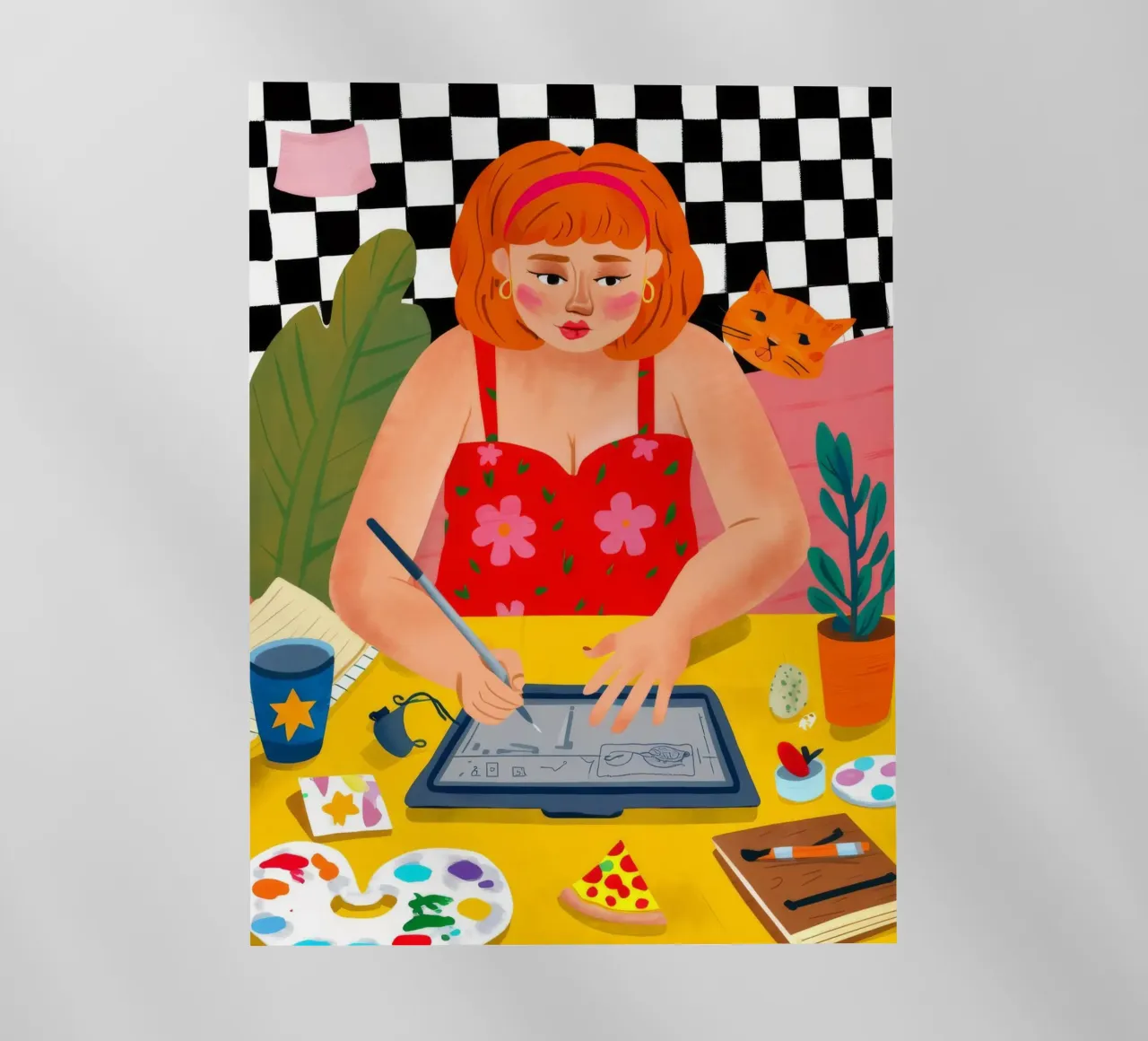 Studio creativo Bloom pellicola backlit da Aurora Muse