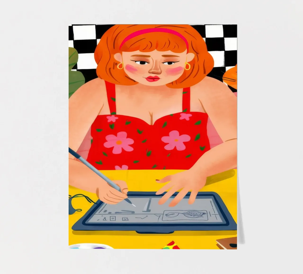 Creative Studio Bloom sticker sheet by Aurora Muse