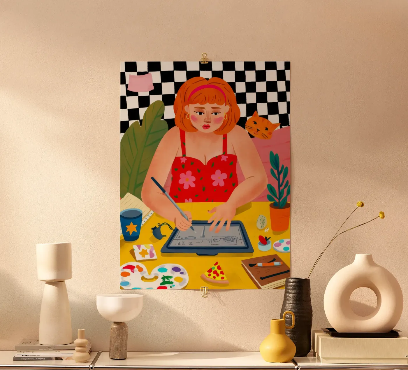 Creative Studio Bloom poster by Aurora Muse