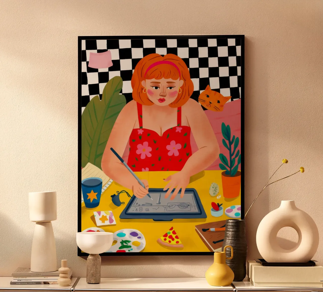 Creative Studio Bloom poster by Aurora Muse