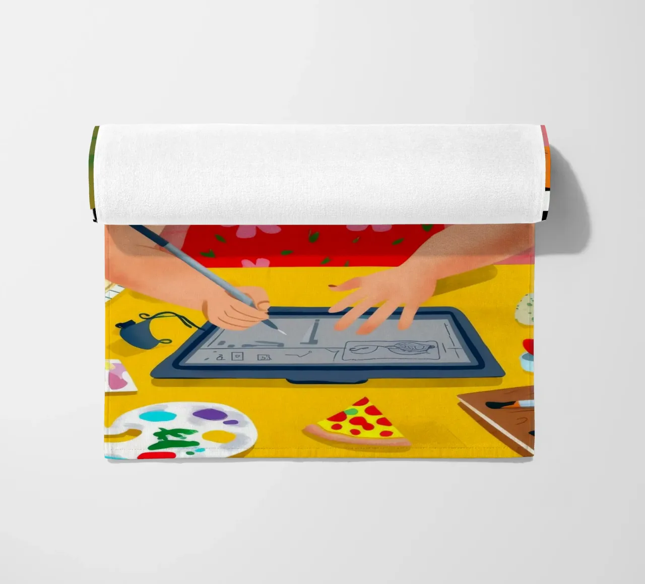 Studio creativo Bloom telo mare da Aurora Muse