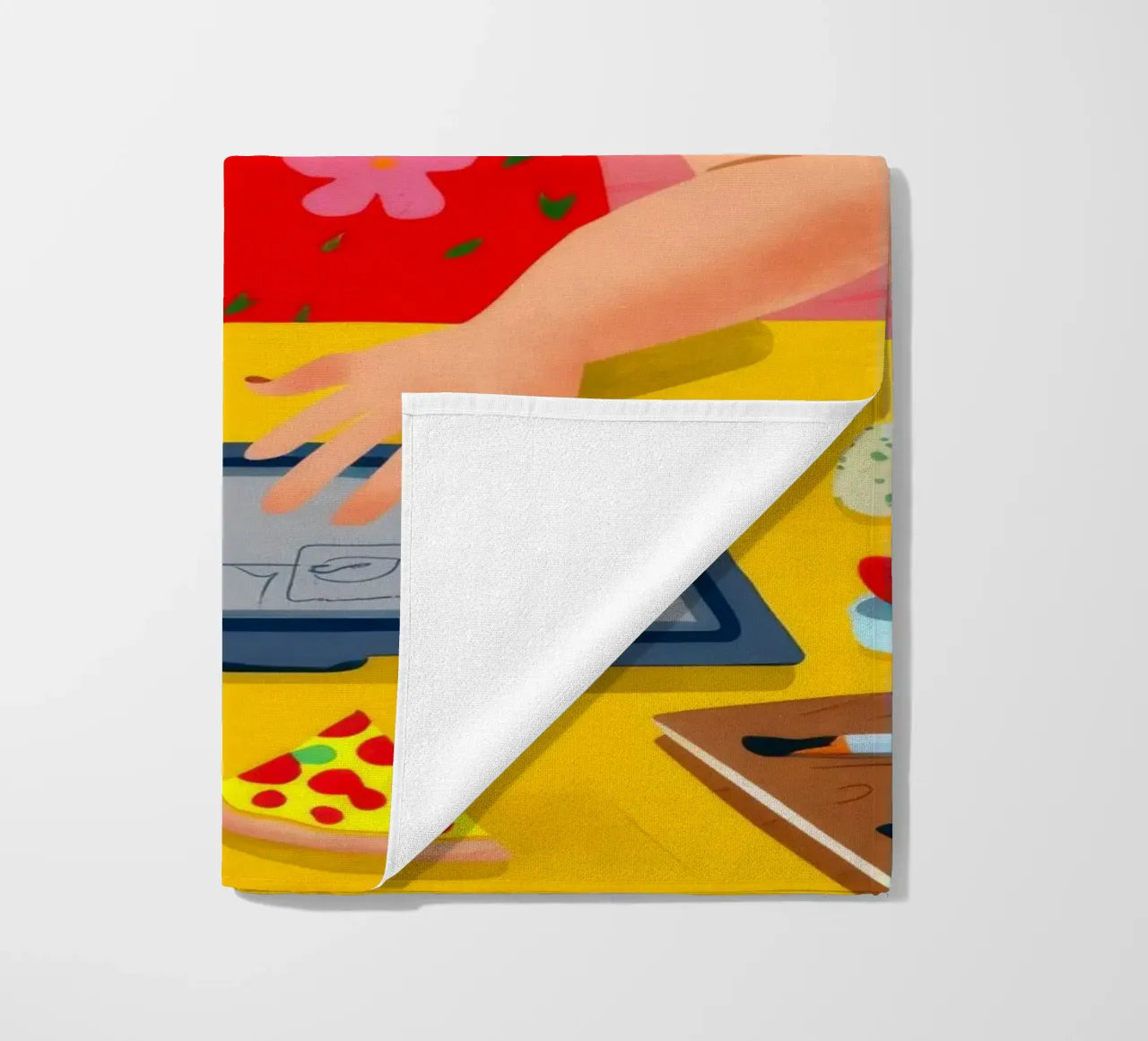 Studio creativo Bloom telo mare da Aurora Muse