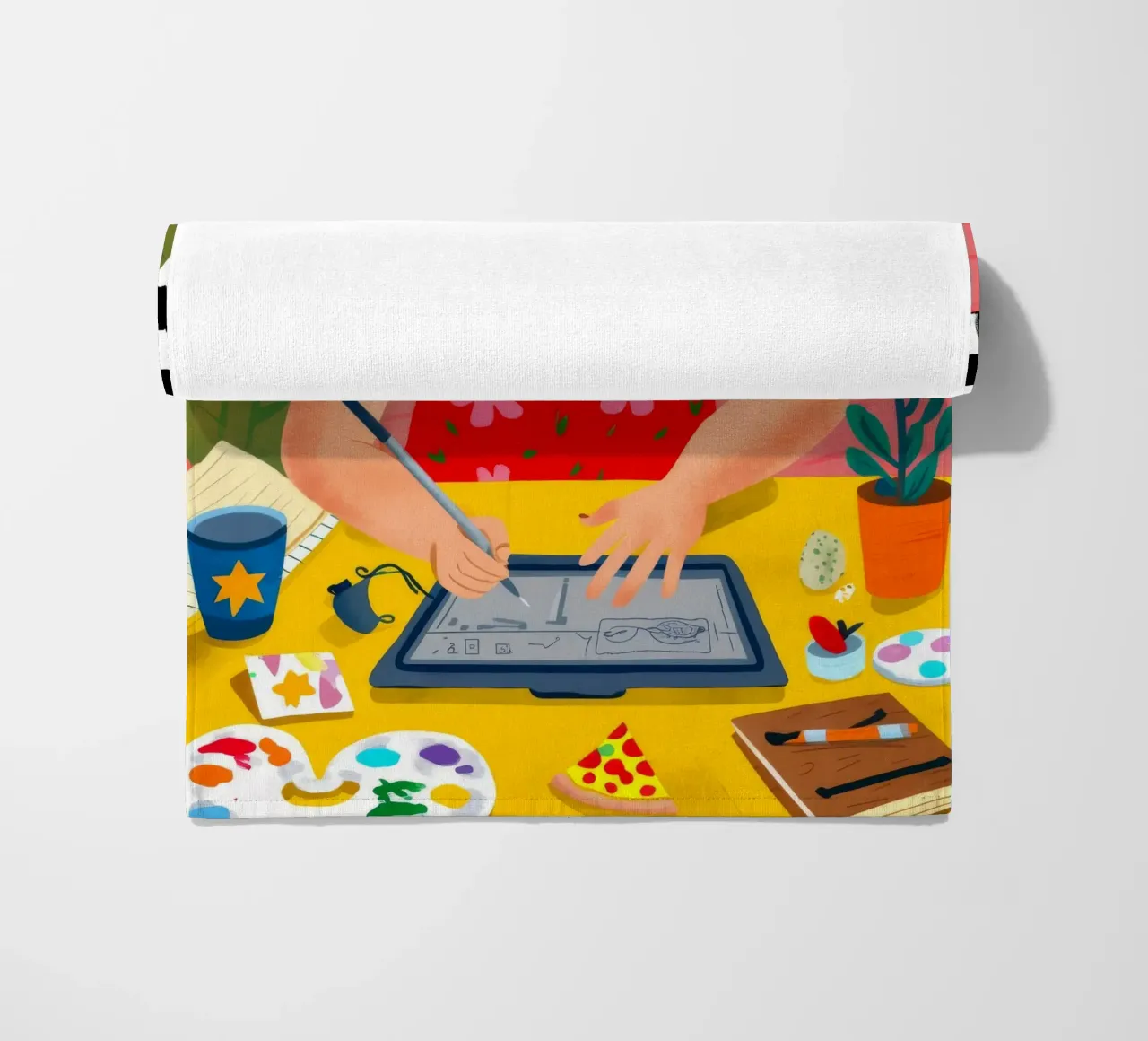 Studio creativo Bloom telo mare da Aurora Muse