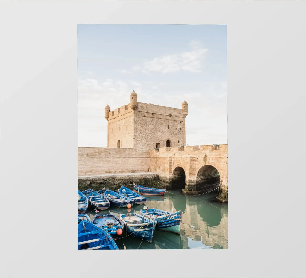 Harbor in Essaouira pellicola backlit da photolovers