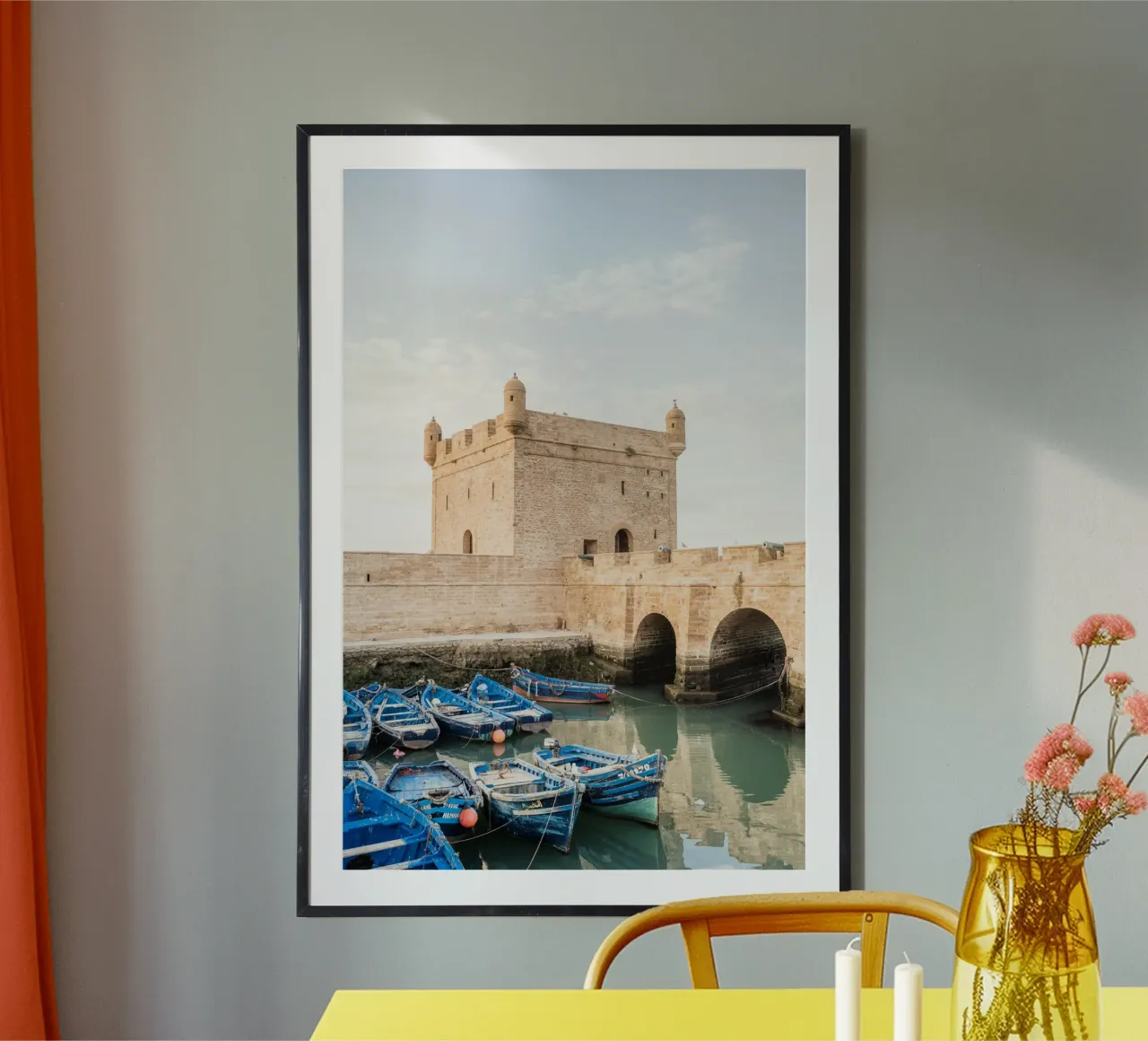 Harbor in Essaouira poster da photolovers