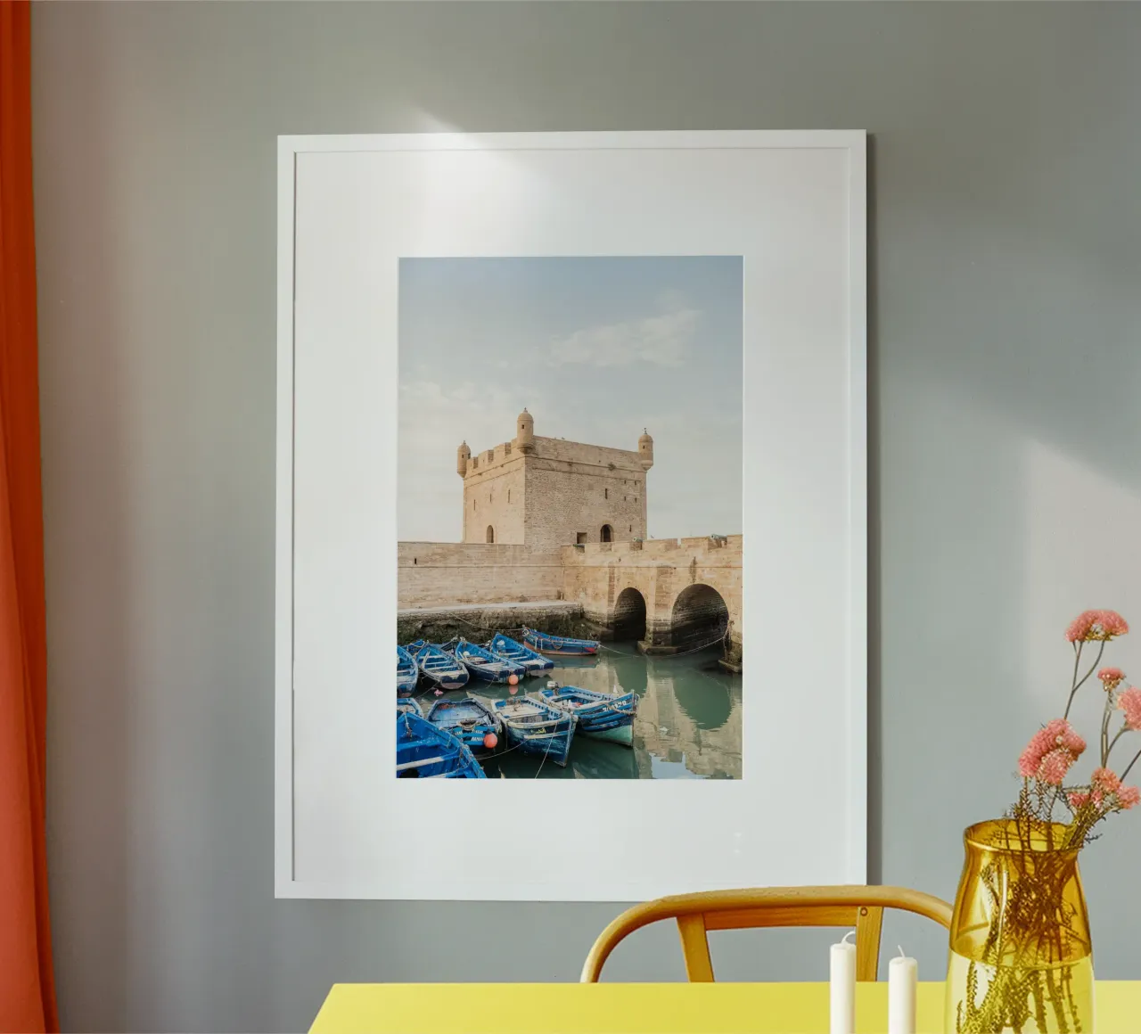 Harbor in Essaouira poster da photolovers