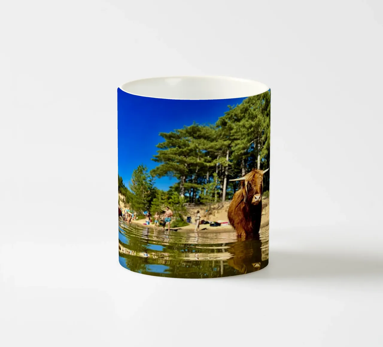 Mucca delle Highlands tazza in ceramica da RealLifeMoments
