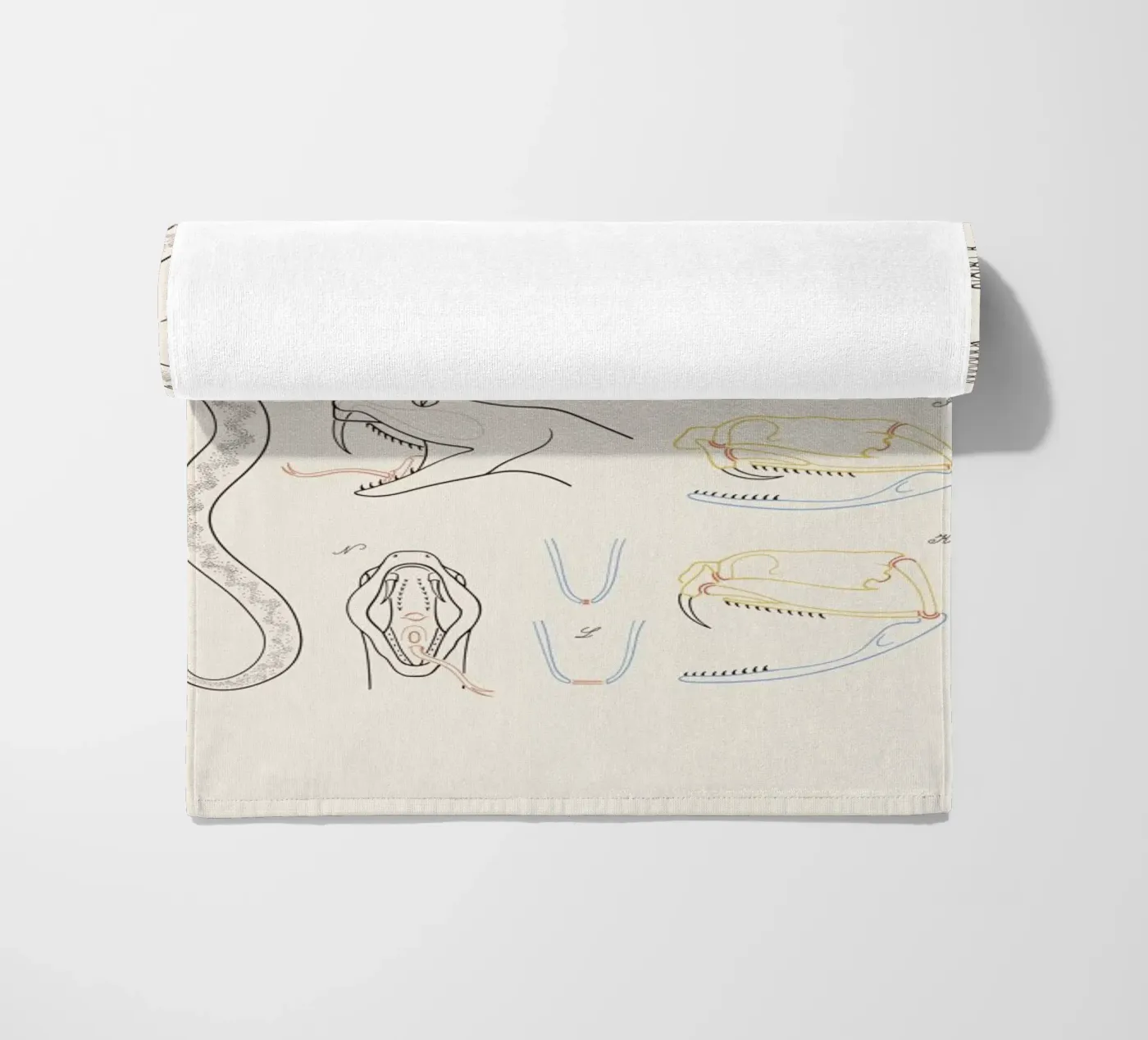 Serpent Strandtuch von Astër