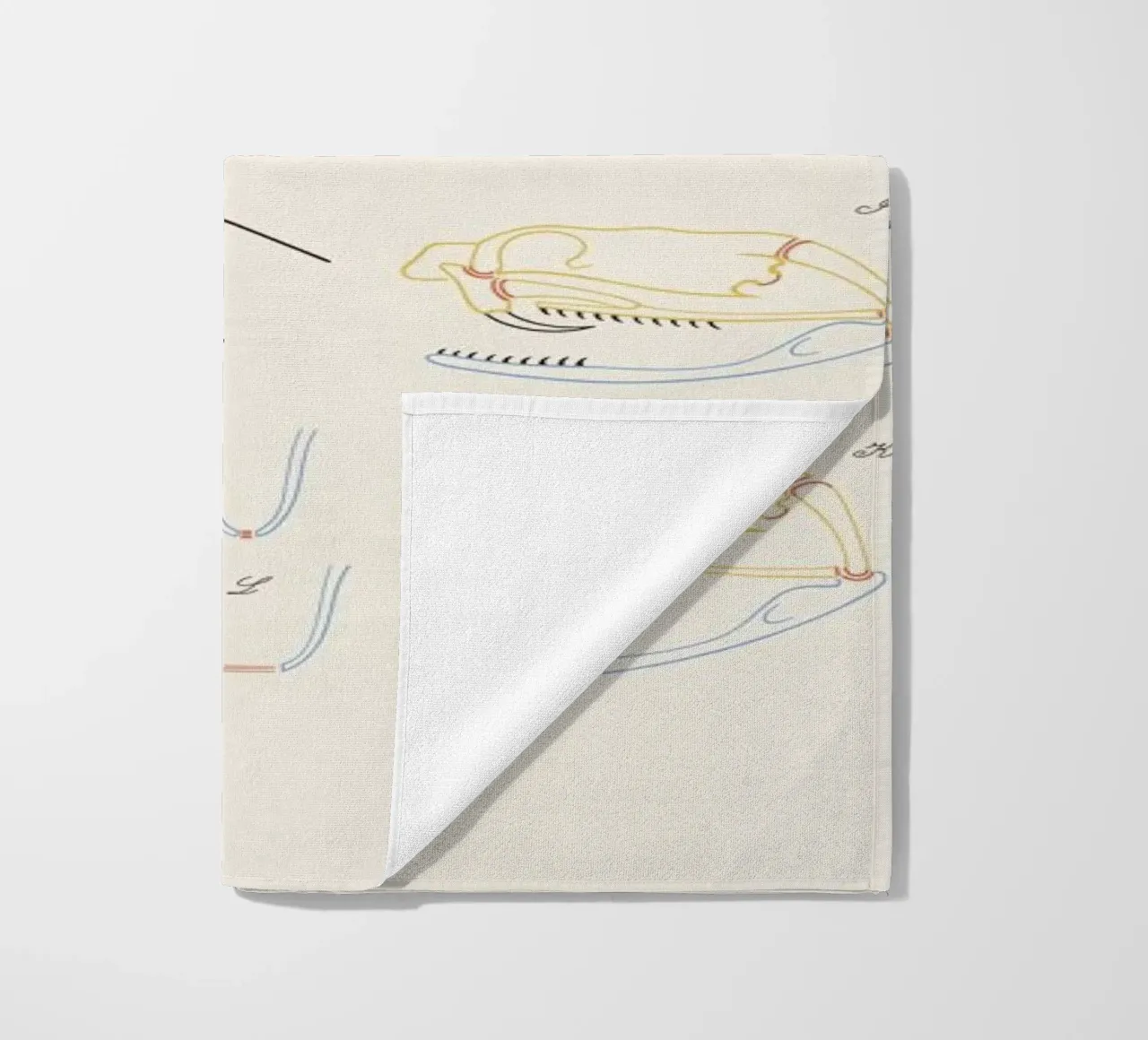 Serpent strandhanddoek van Astër