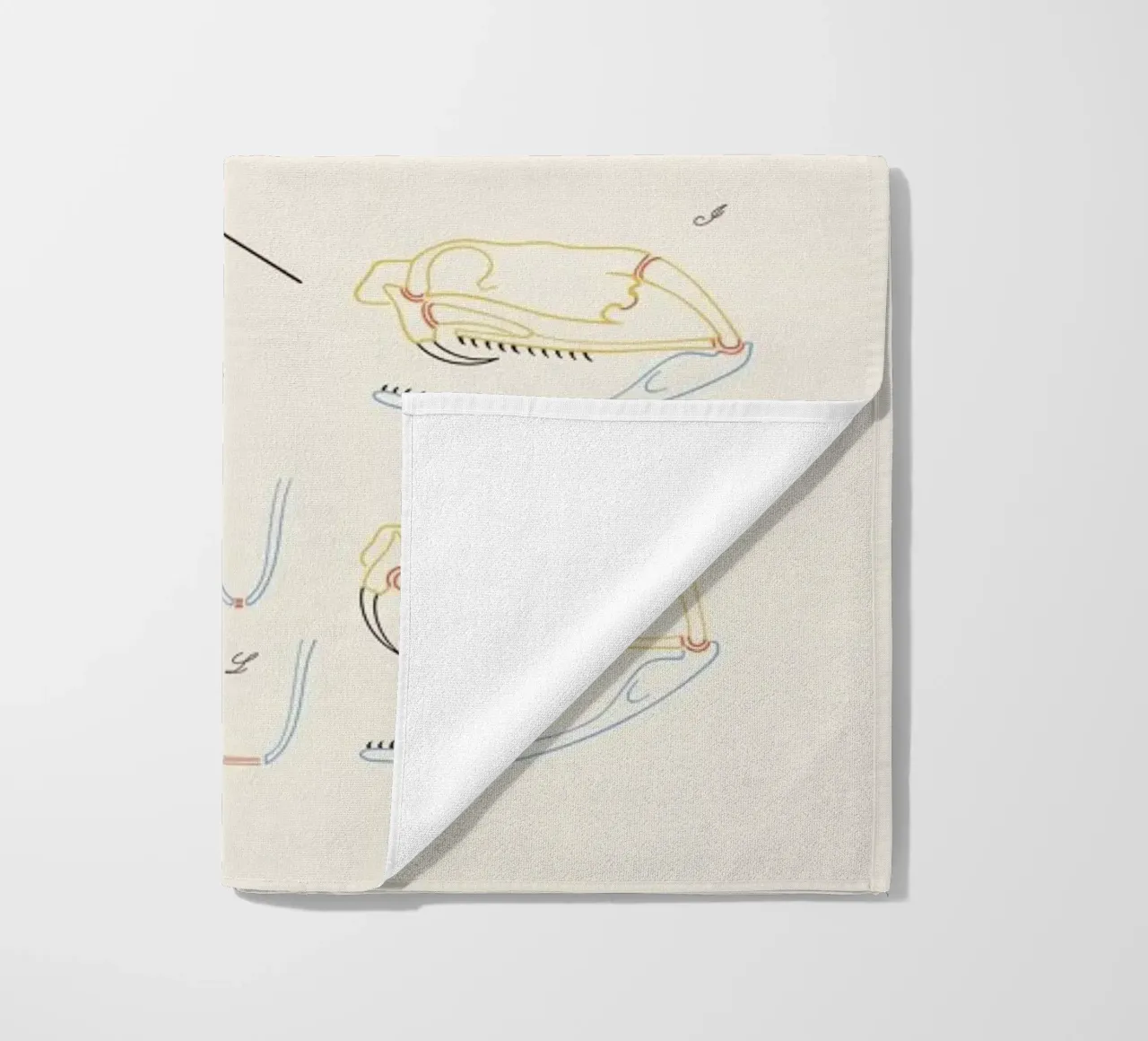 Serpent strandhanddoek van Astër