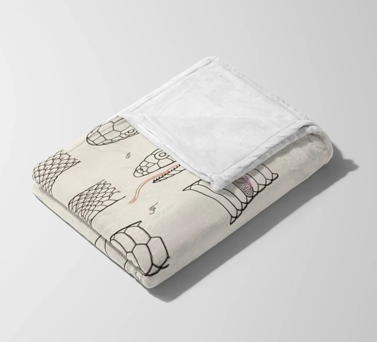 Serpent Fleecedecke von Astër