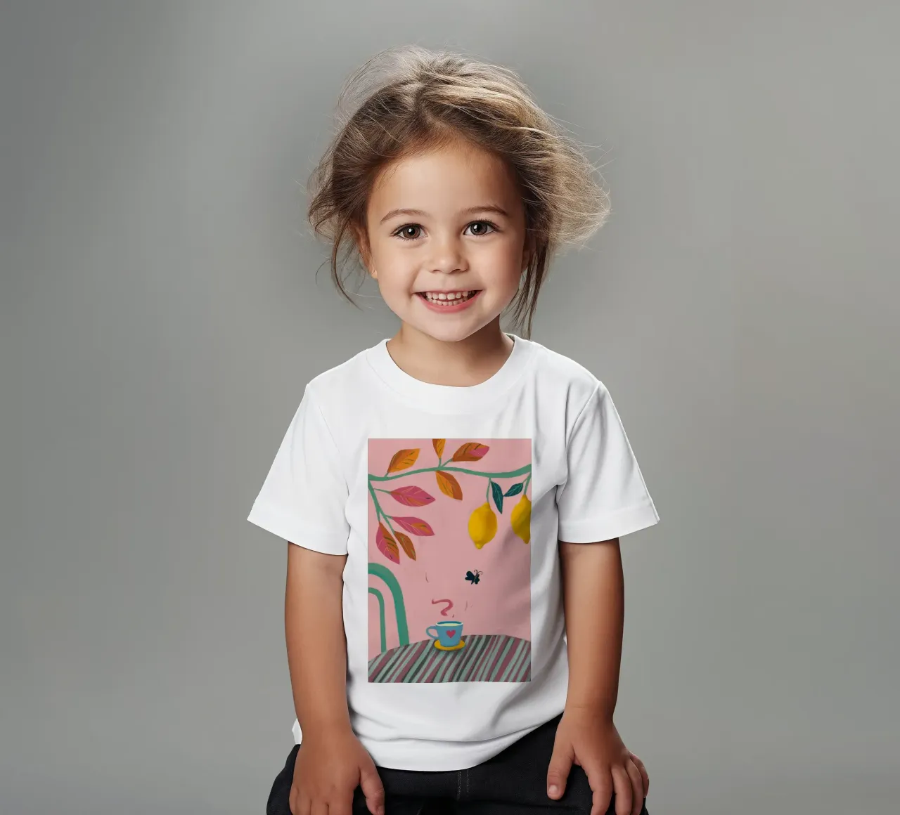 Capricho de té con limón camiseta para niños de Aurora Muse