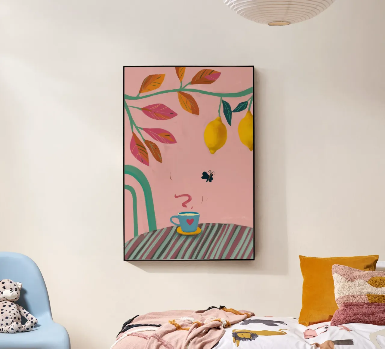 Capriccio del tè al limone plexiglass da Aurora Muse